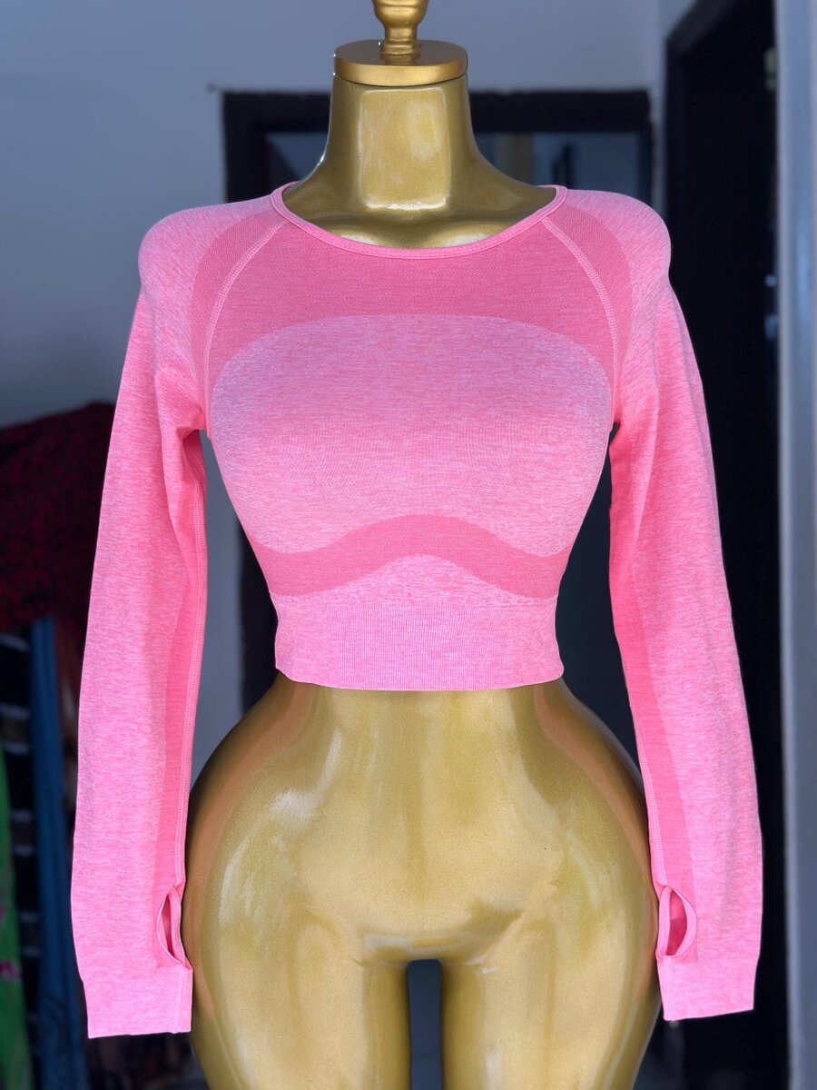 Crop Top Femme Sport