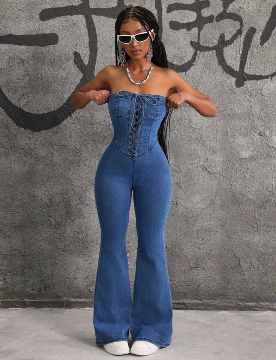 Jeans jumpsuit