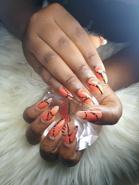 Remplissage gel +décoration