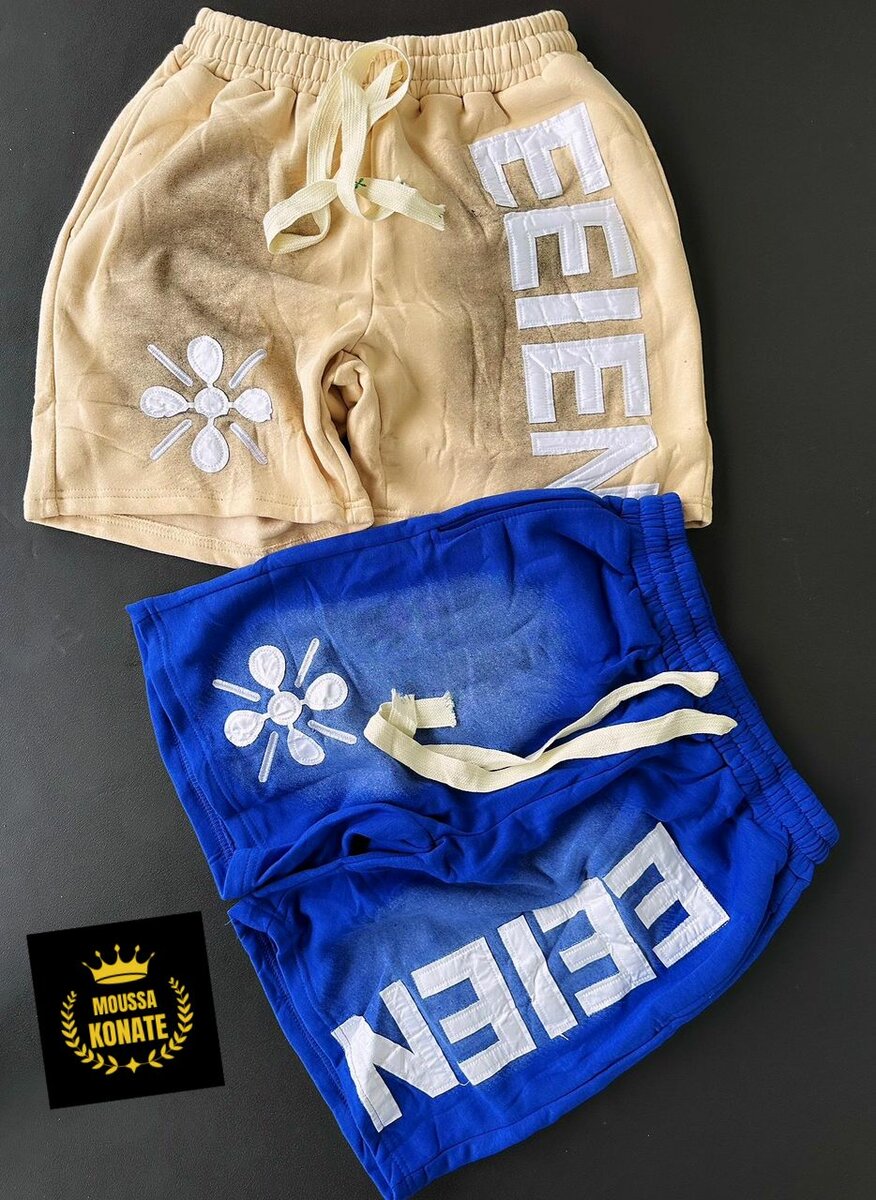 Shorts colorés tendance