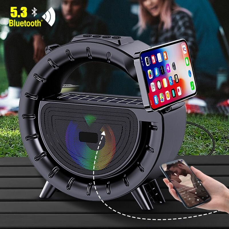 Enceinte Bluetooth solaire