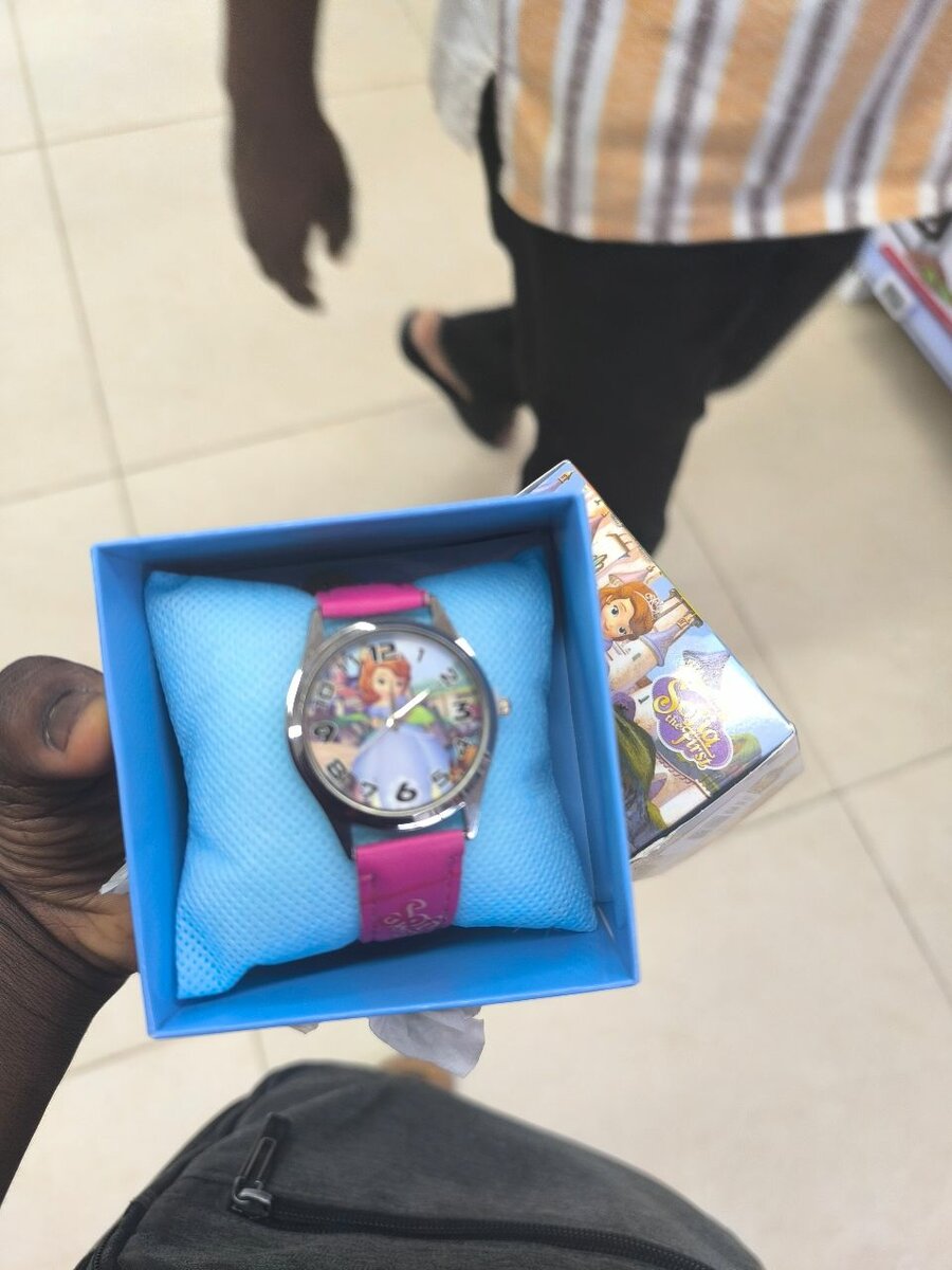 Montre Enfant Princesse Rose