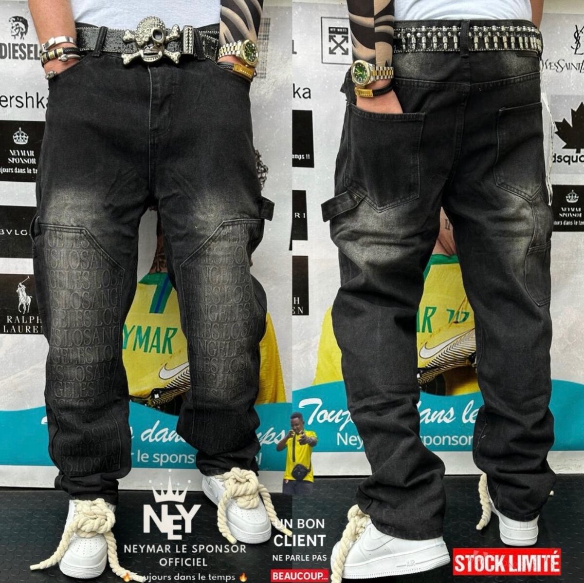 Jeans Streetwear Homme