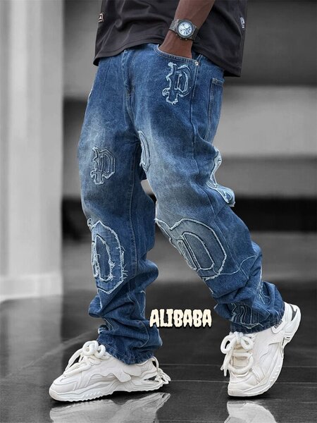 Jean baggy tendance homme