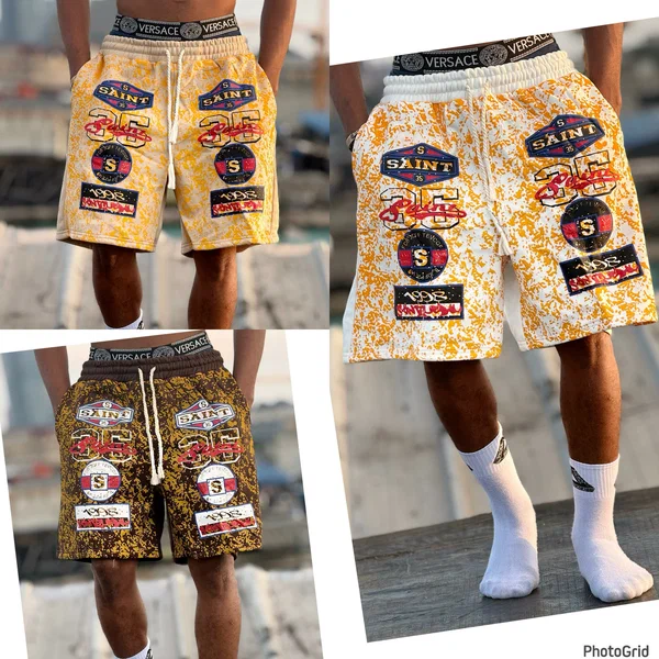 Shorts colorés streetwear homme