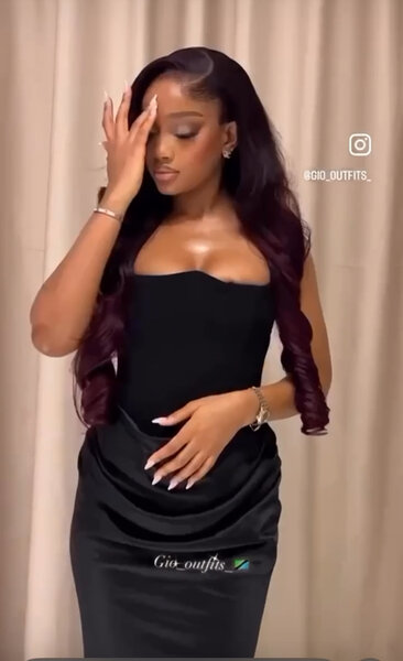 Robe Élégante Noire Femme