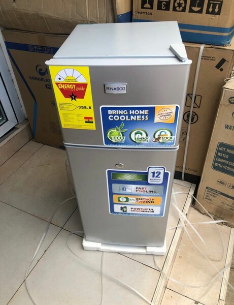 Nasco double door fridge going for cool price