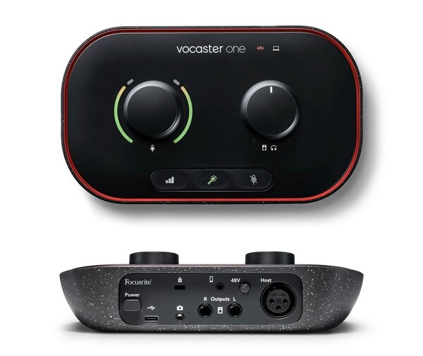 Carte son focusrite vocaster