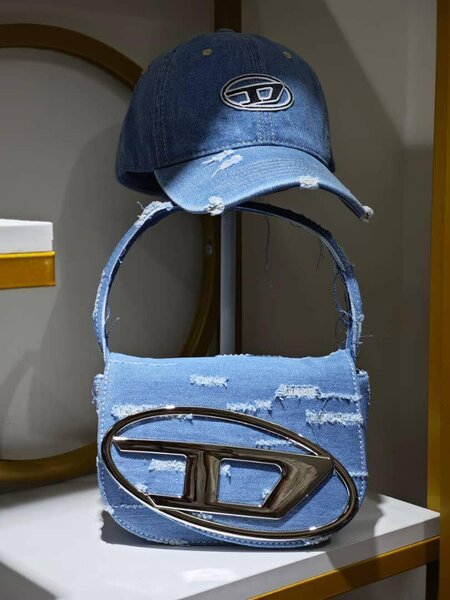 Diesel bag and a cap