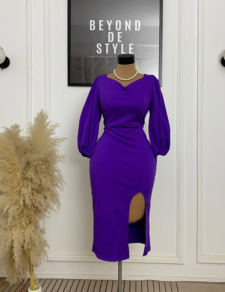 ELEGANT LACE BACK DRESS. THICKNESS