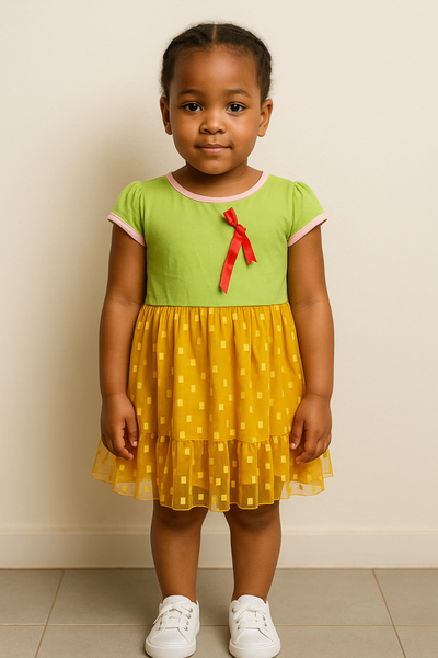 Robe enfant colorée été