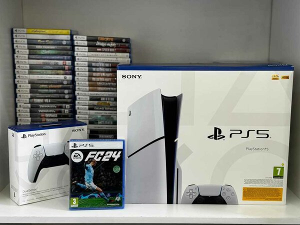 Ps5 consoles ad cd games