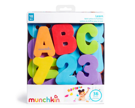Munchkin Letters & Numbers / 1year+