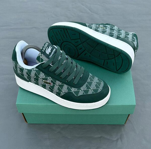 Baskets Lacoste Vertes Homme