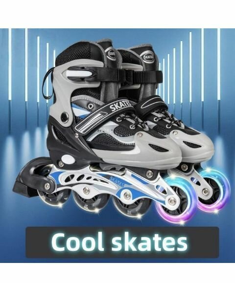 Patins à roulettes réglables