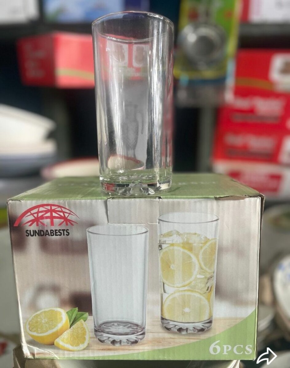 Verres à boire en verre 300 ml