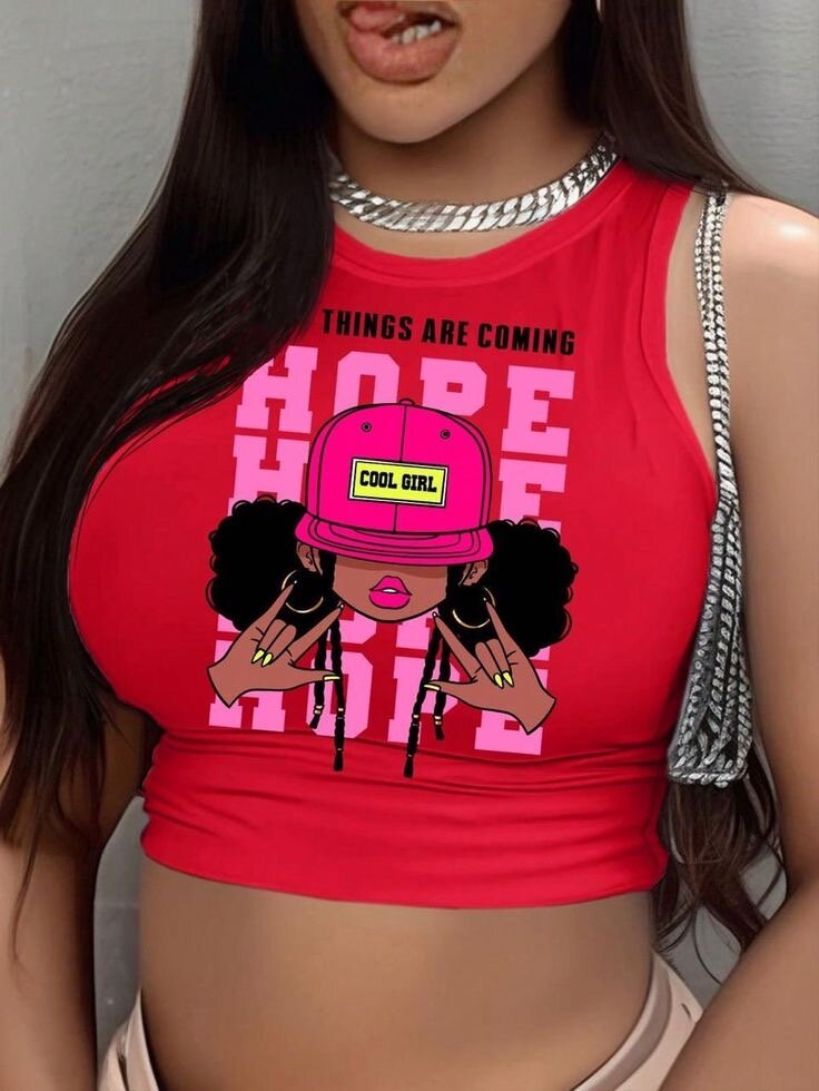 Débardeur Cherry Imprimé