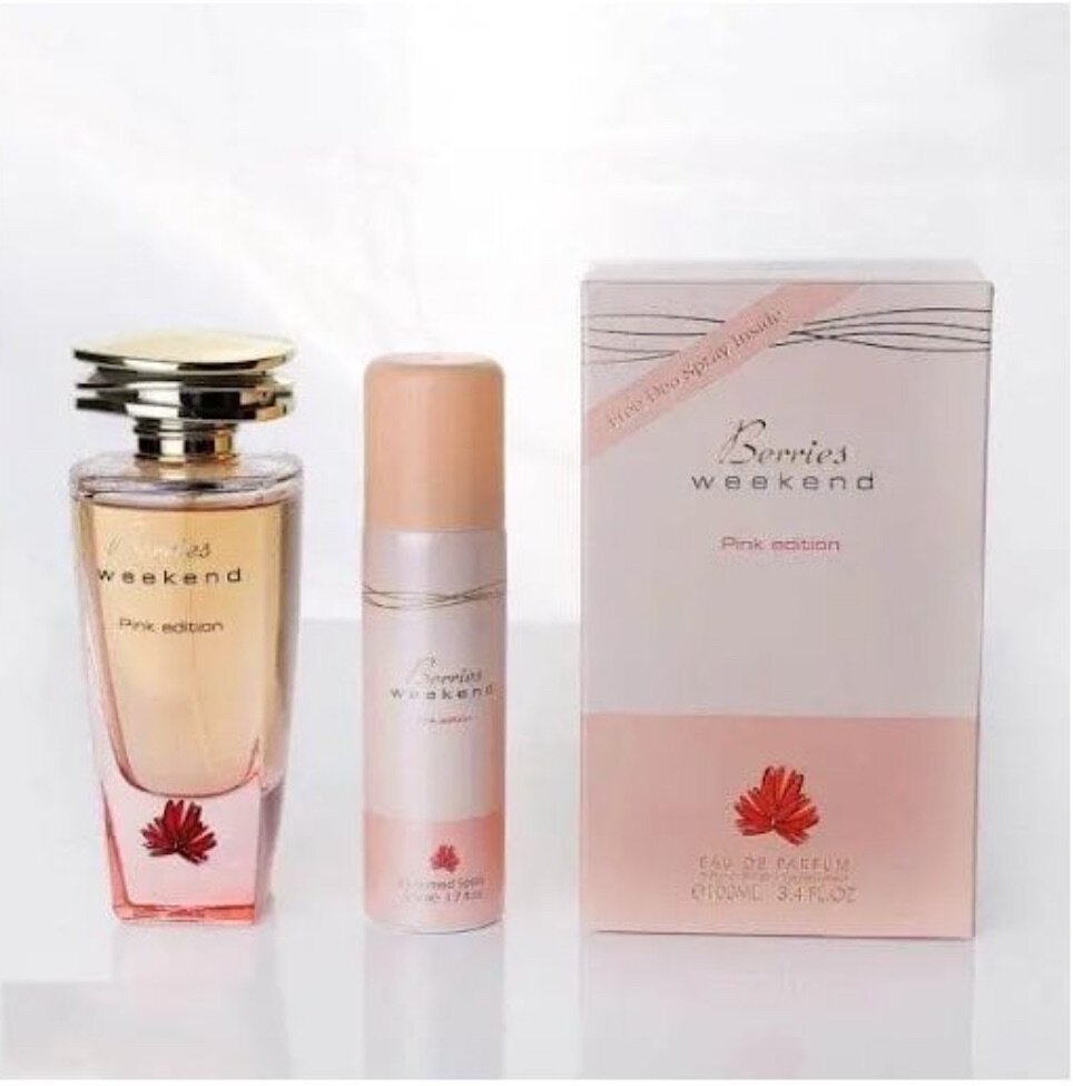 Berries Weekend Pink Edition Eau De Perfume With Deodorant
