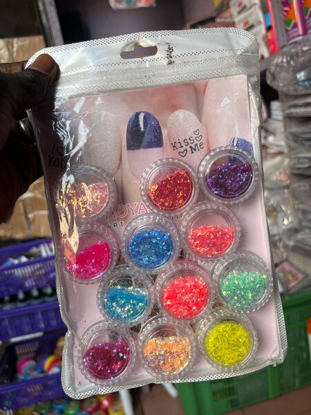 Set de paillettes pour ongles