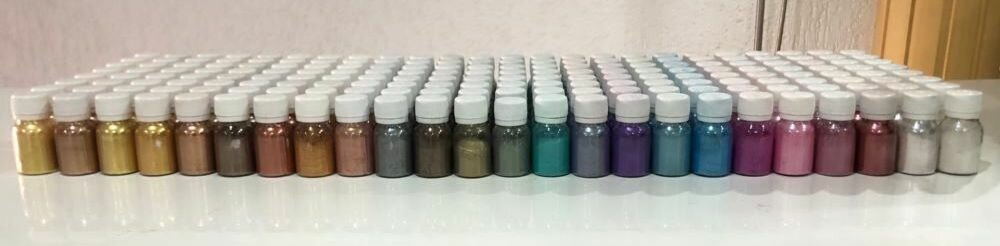 Pack 12 Colorants Pigment Mica