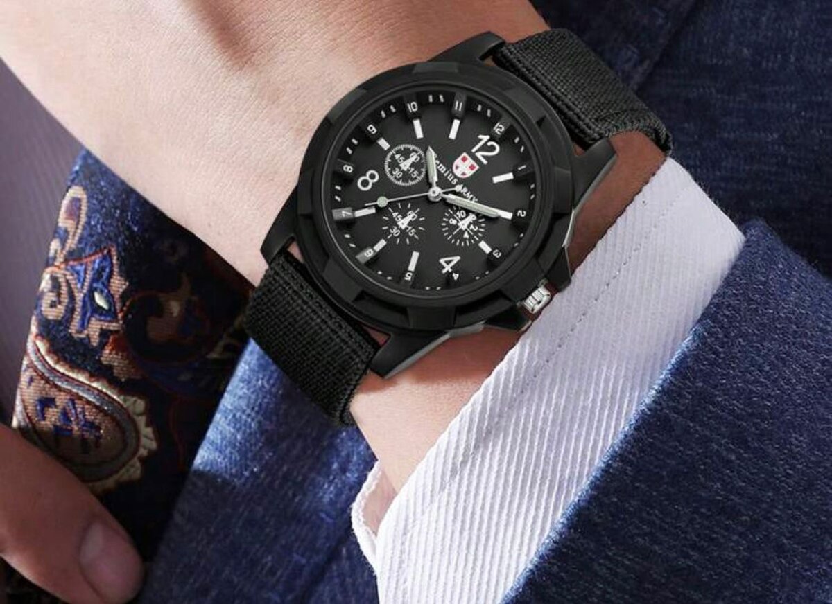 Montre Luminox homme noir