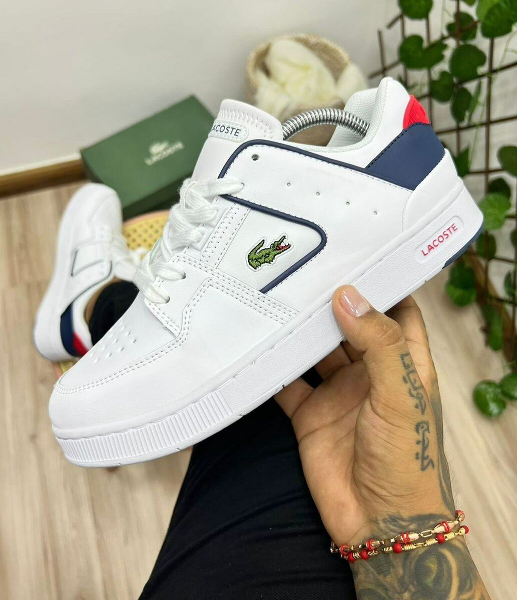 Baskets Lacoste Homme Blanches