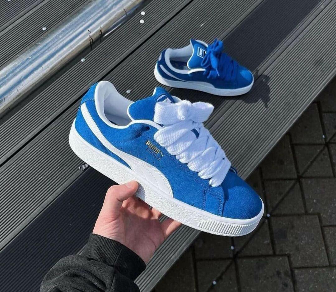 Baskets Puma Suede Bleues