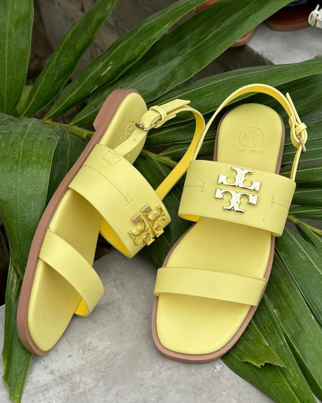 yellow sandals