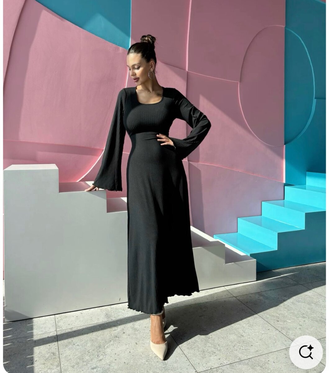 Платье на завязках