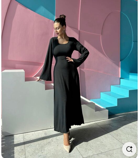 Платье на завязках