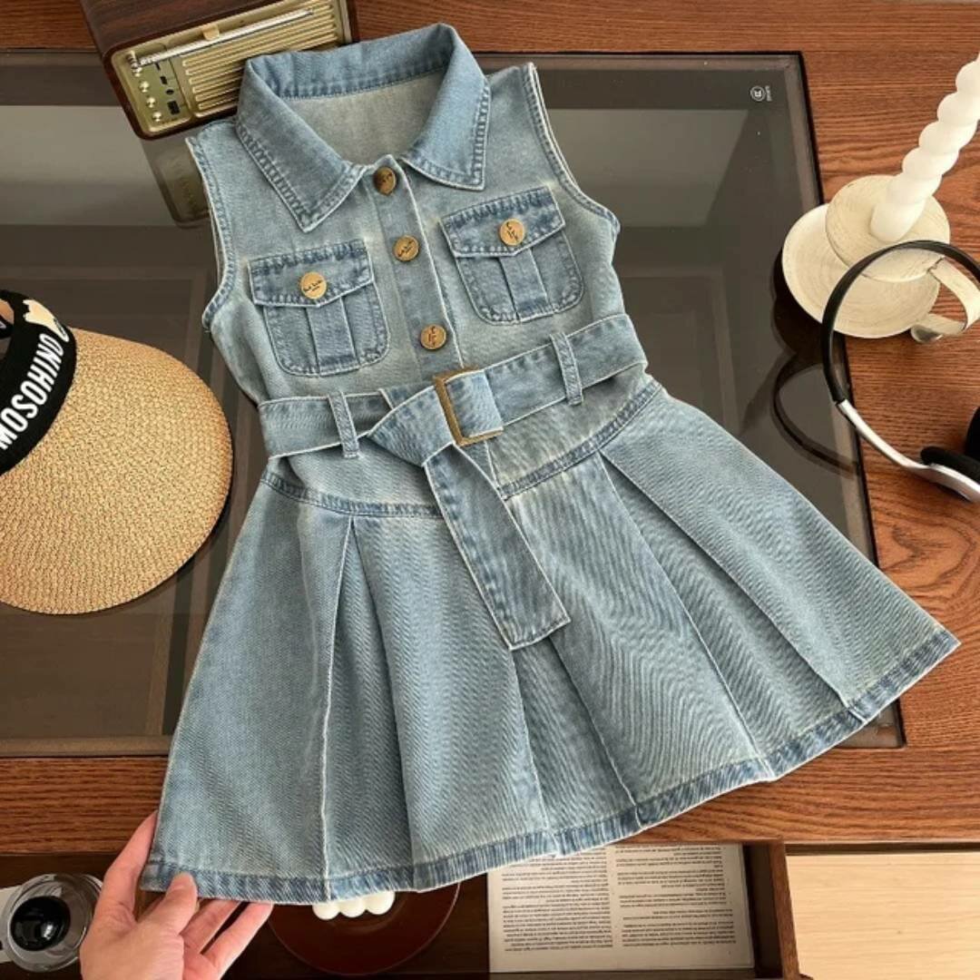 Robe en jean pour enfants