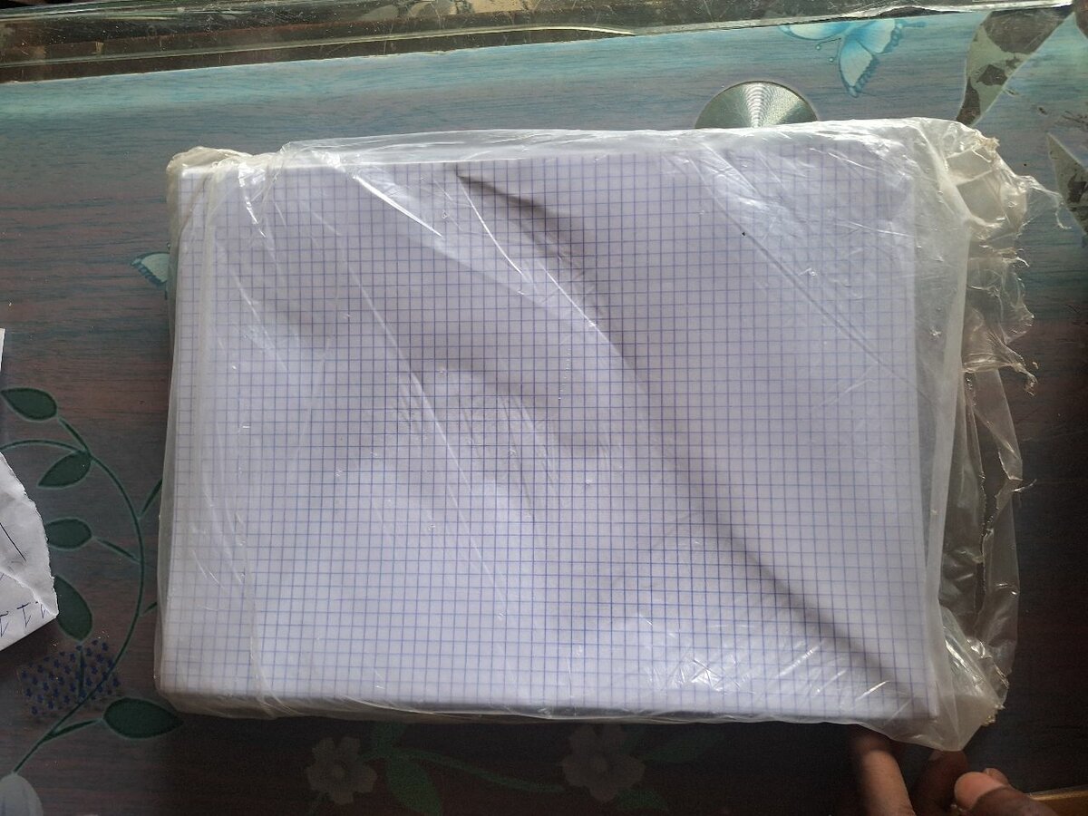Papier quadrillé A4 - 400 pages