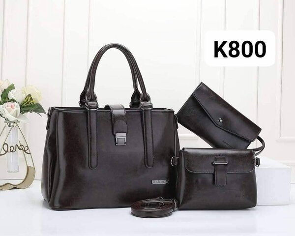 set of bags black