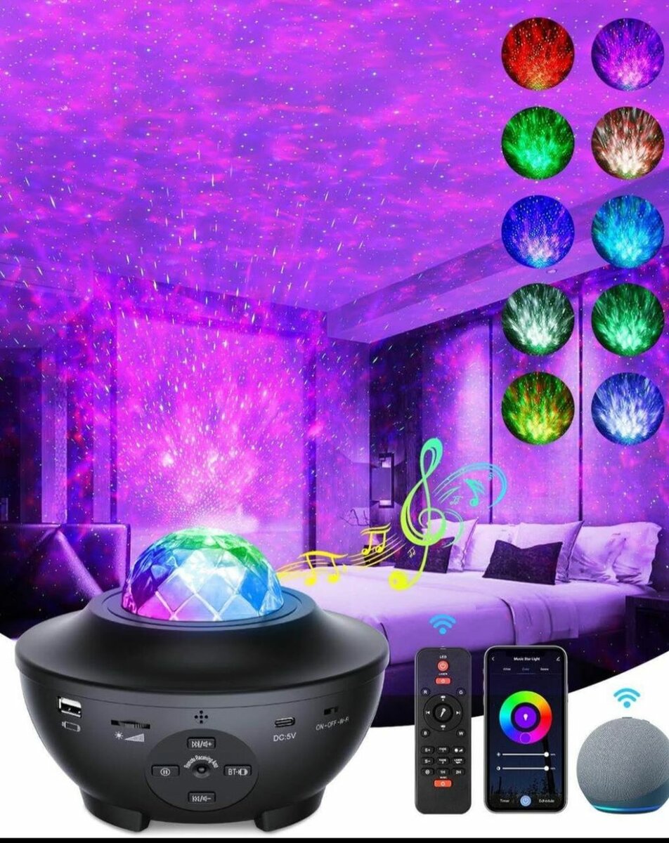 Projecteur de ciel étoilé Bluetooth