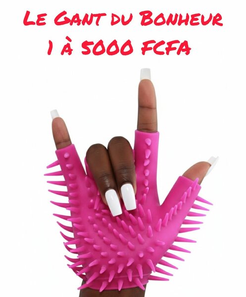 Gant de Massage en Silicone