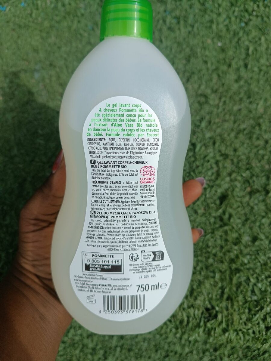 Gel Lavant Bio Bébé