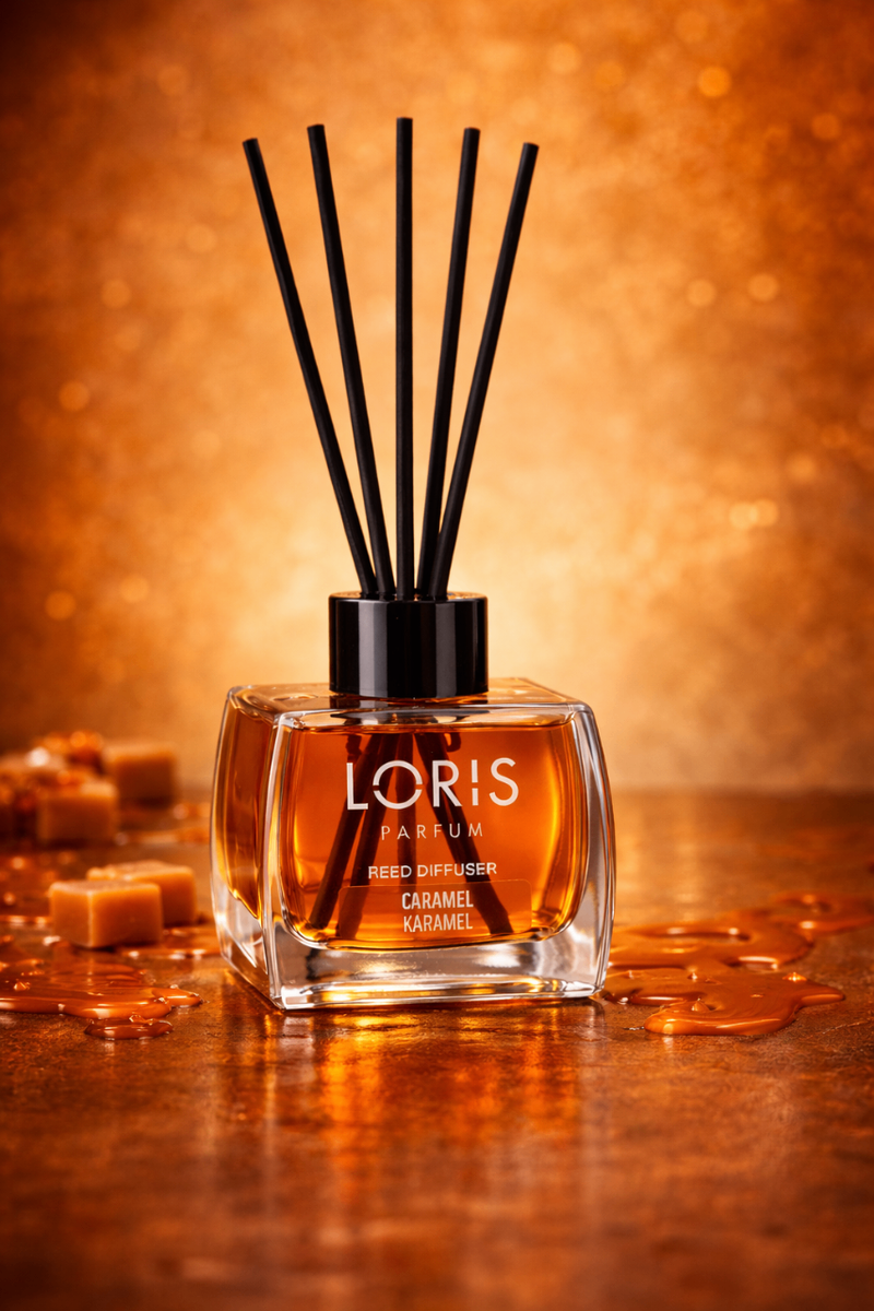 Diffuseur à bâtonnets caramel