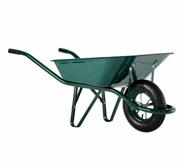 Brouette Verte Solide