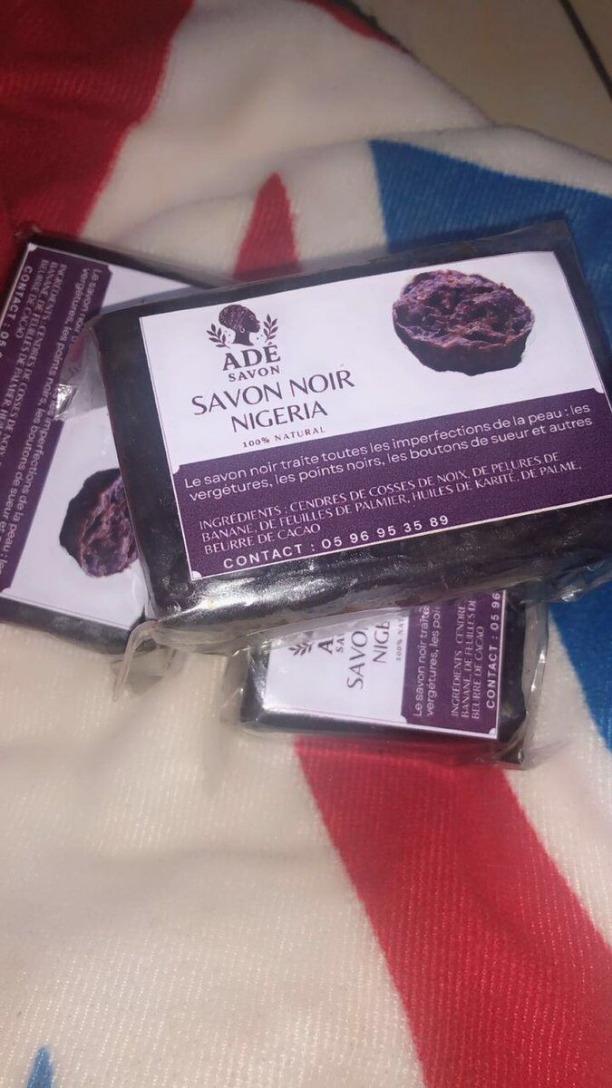 Savon Noir Naturel Nigéria