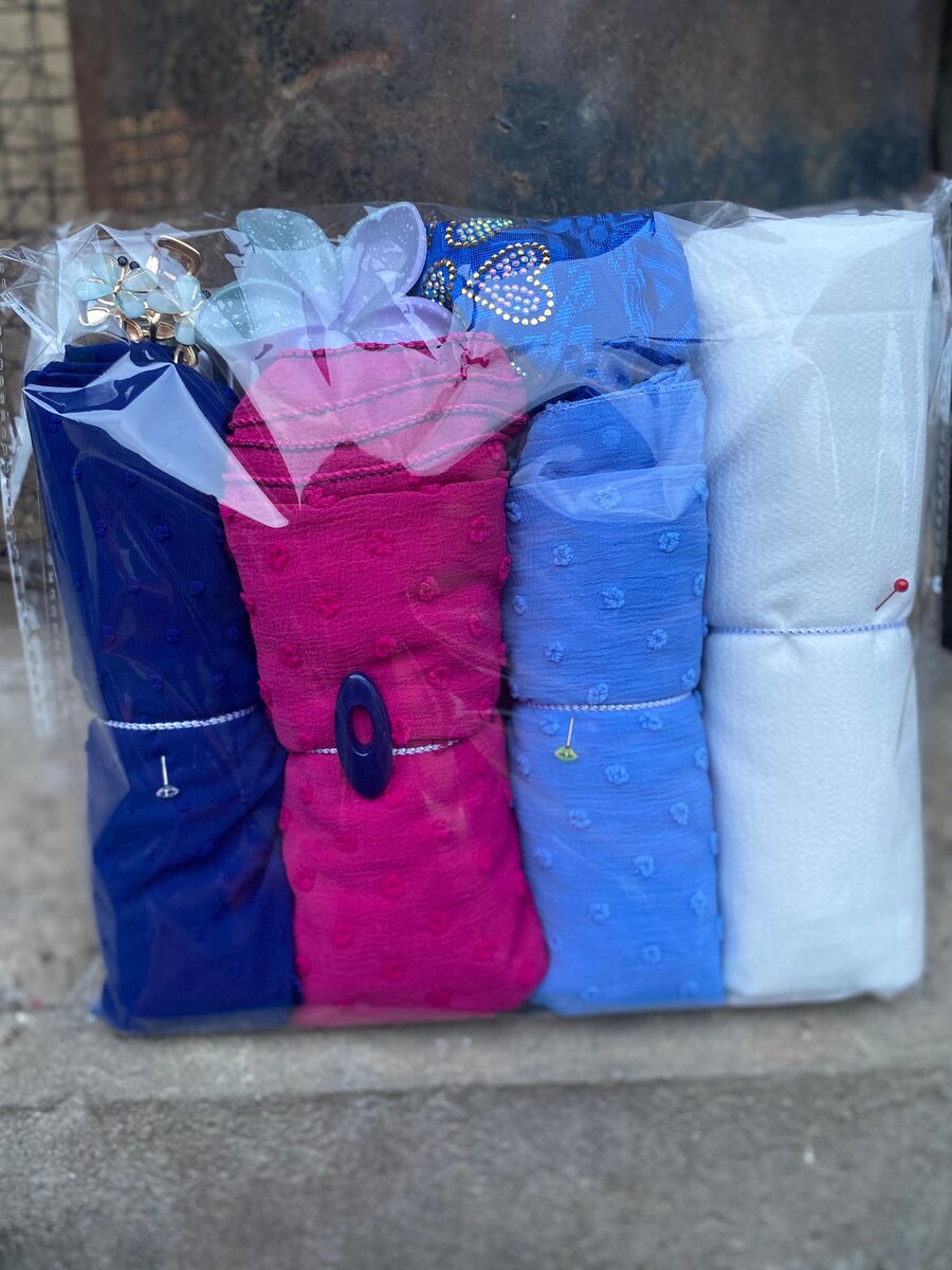 Tissus Mousline et Asma