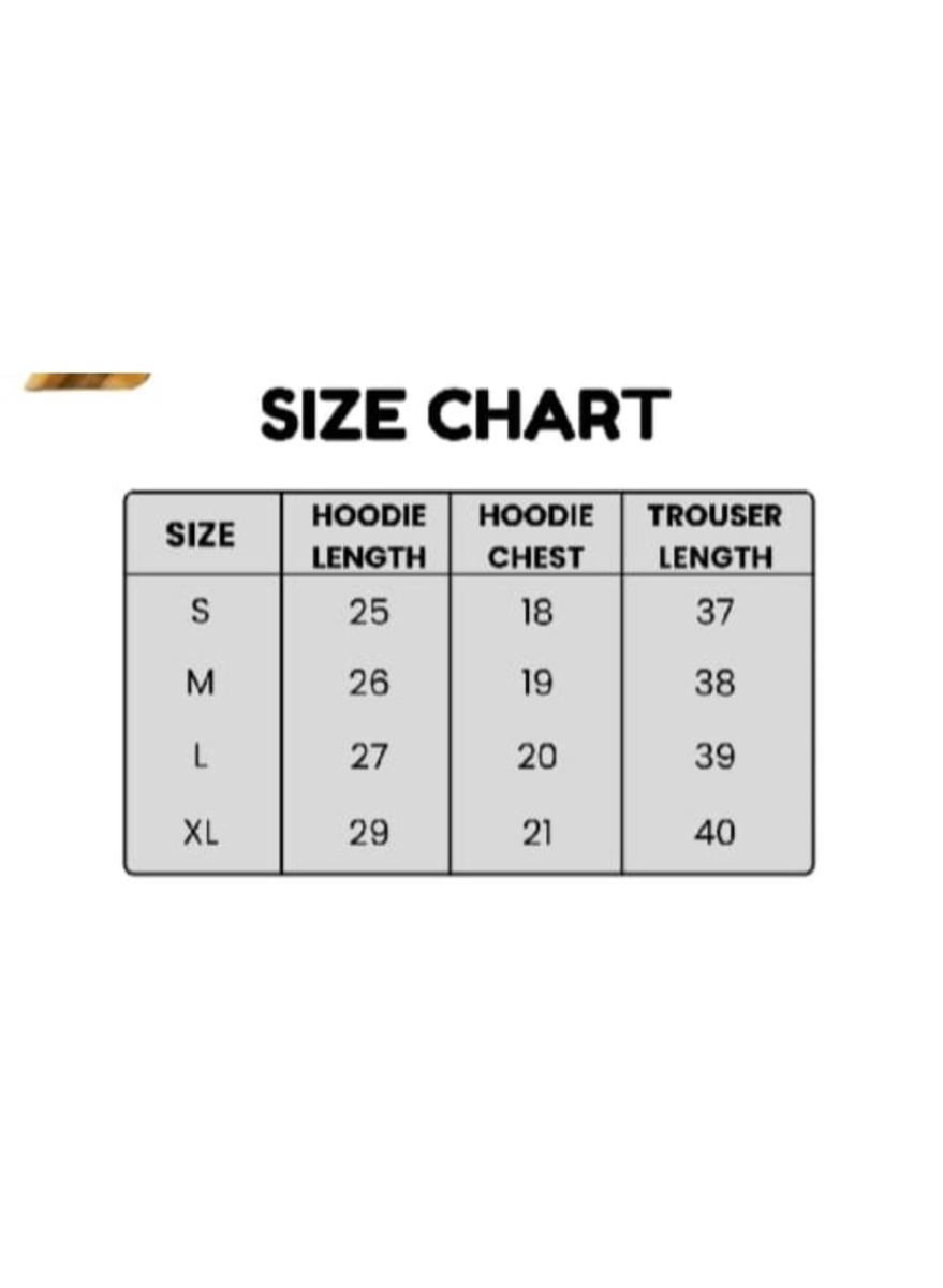 Men's Fleece Hoodie Tracksuit