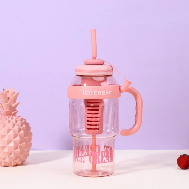 Gourde Design 880ml avec Paille