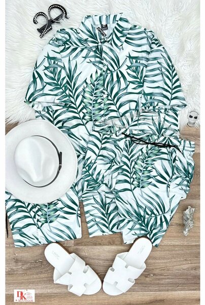 Ensemble d'été tropical