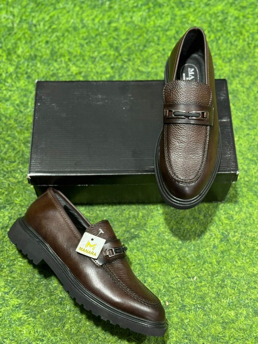 Mocassins en cuir élégants