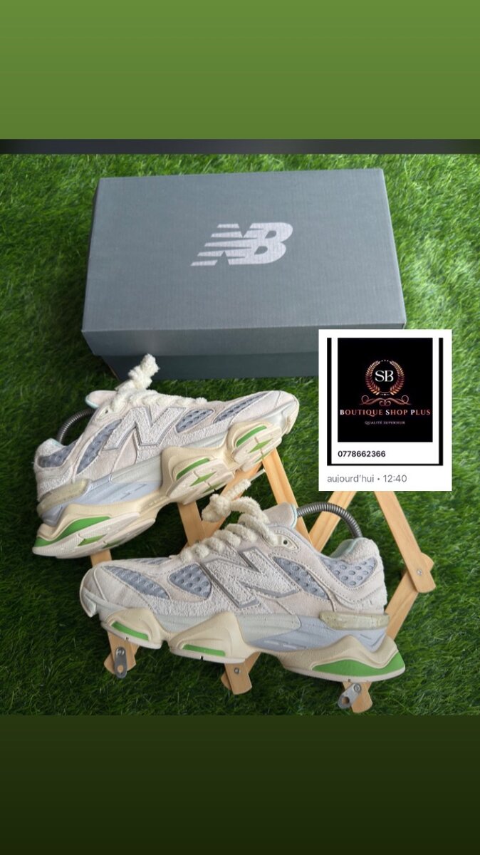 Basket New balance authentique avec sa boîte