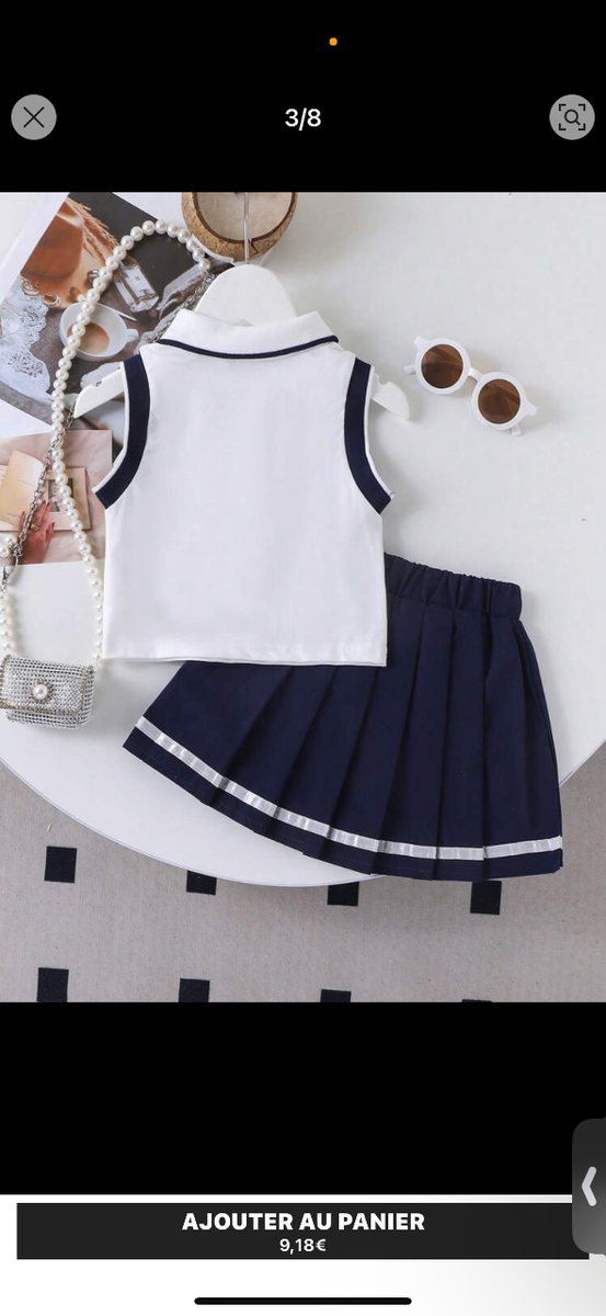 Ensemble Chic Fille 2-7 Ans