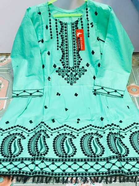 1pc Embroidery Stitched Kurta
