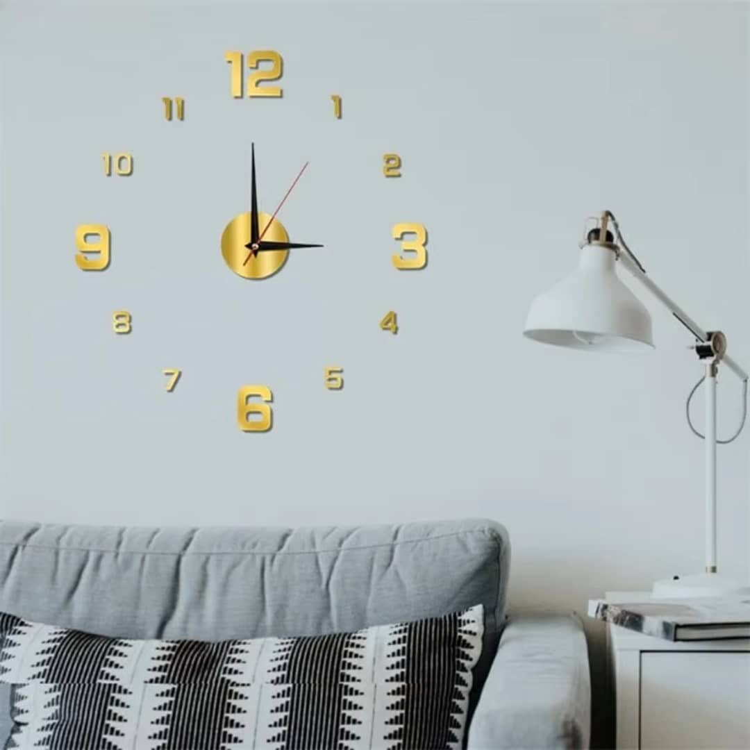 Horloge Murale 3D Moderne