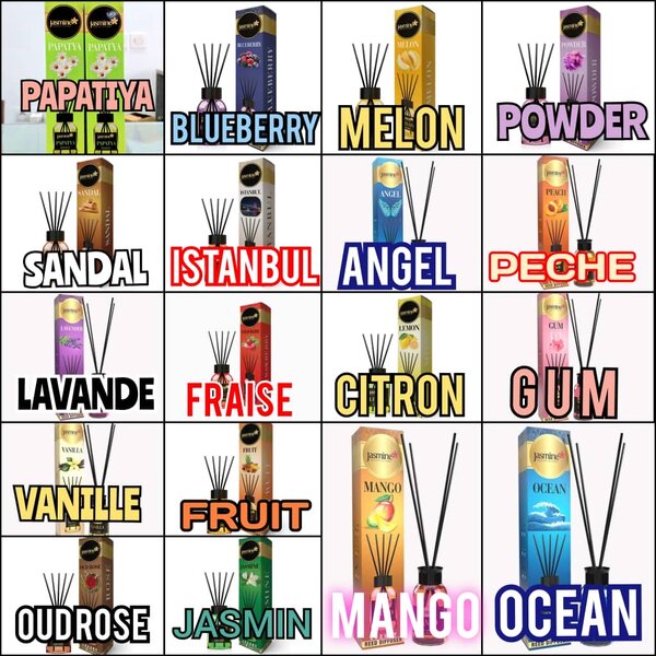 Diffuseur de parfum à tiges POSTERIOR