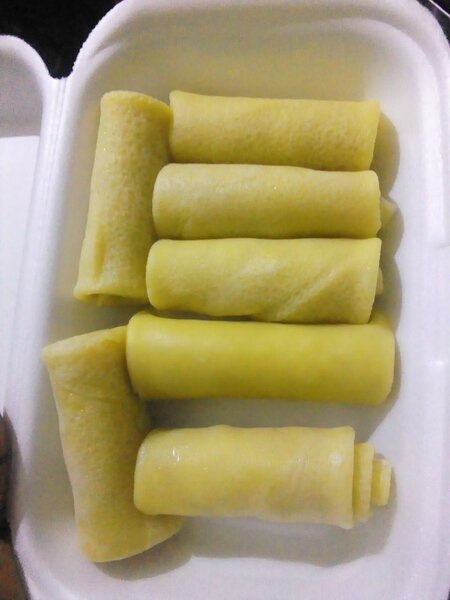 Crêpes roulées maison